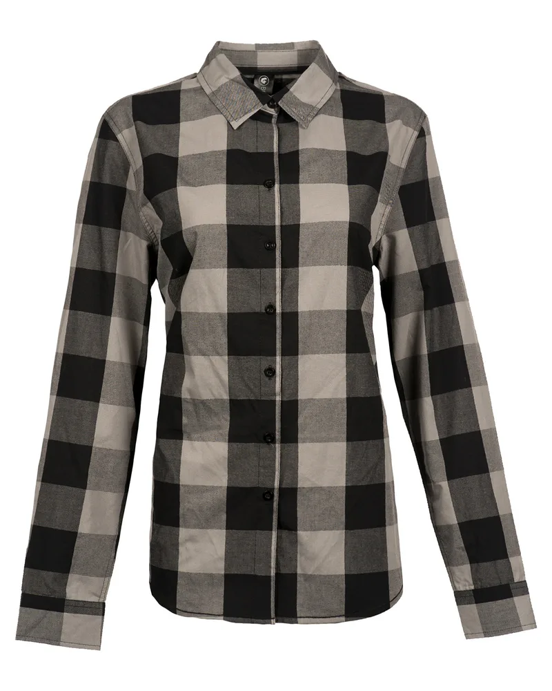 Burnside Ladies' Buffalo Plaid Woven Shirt