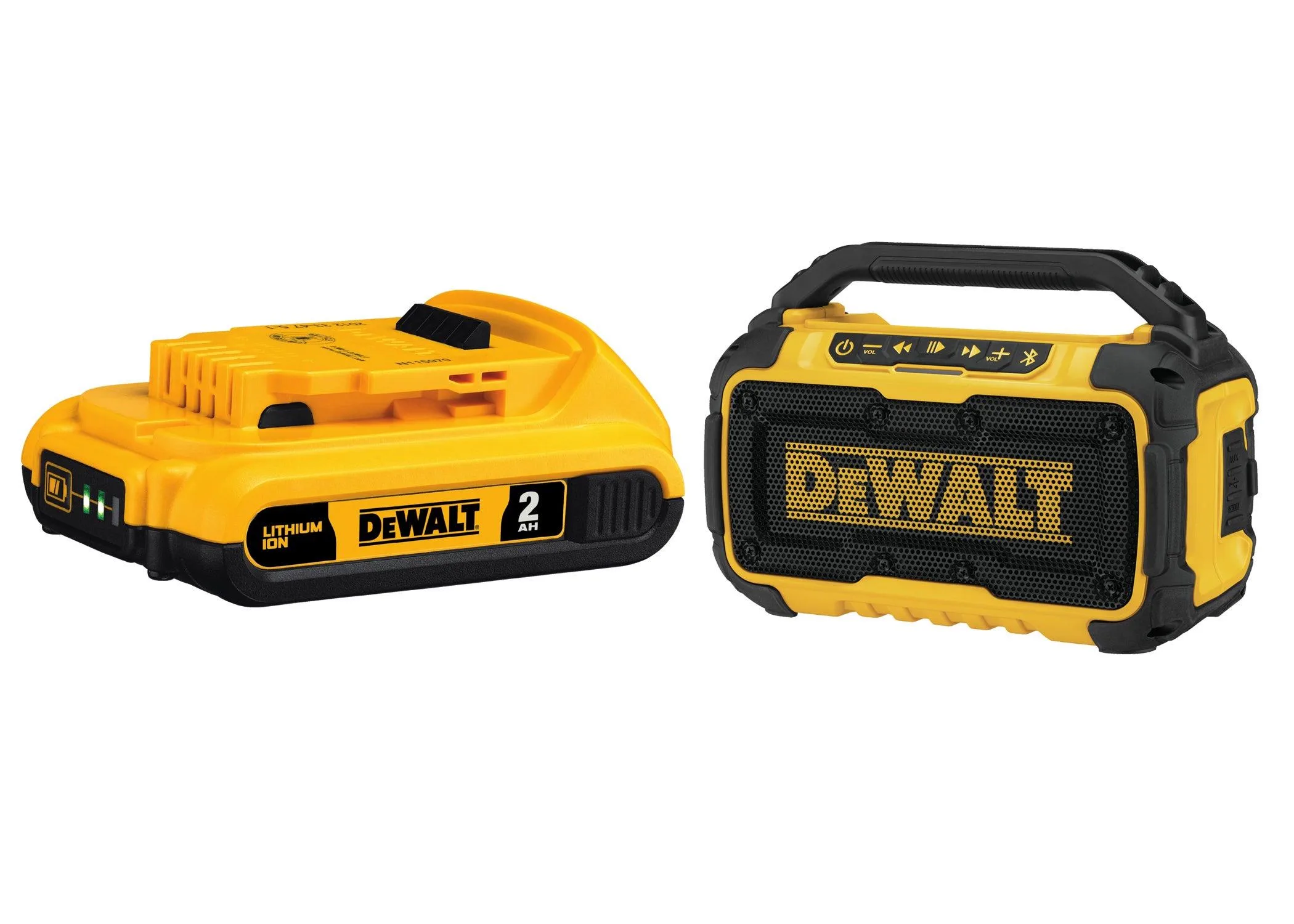 DeWalt 12V/20V Max Jobsite Bt Speaker W/ Bonus 20V Max Premium Xr Battery Pack