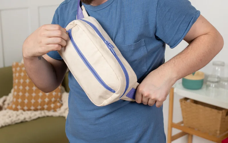 Hip Bag (Natural Canvas)