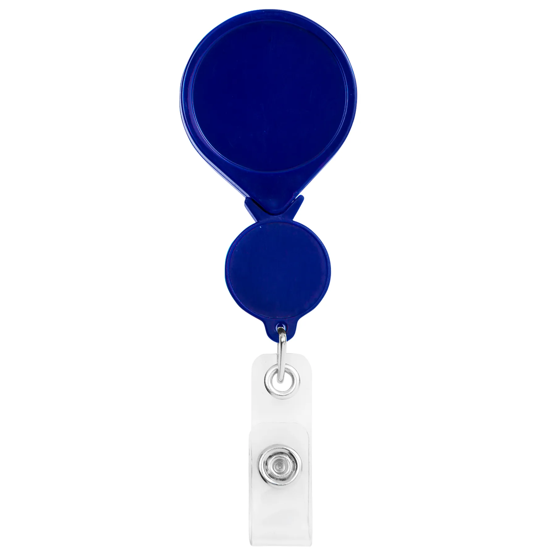 Double Up Round Retractable Badge Reel view 2