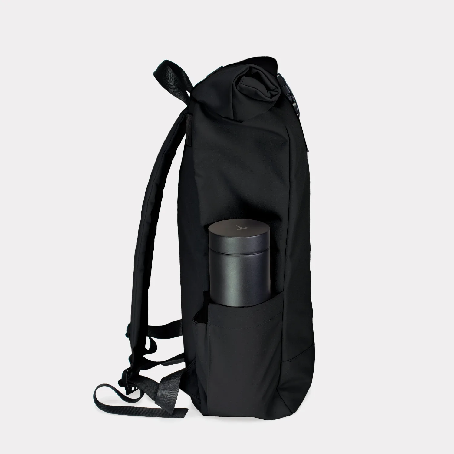 Side View Showing Bottle Pouch