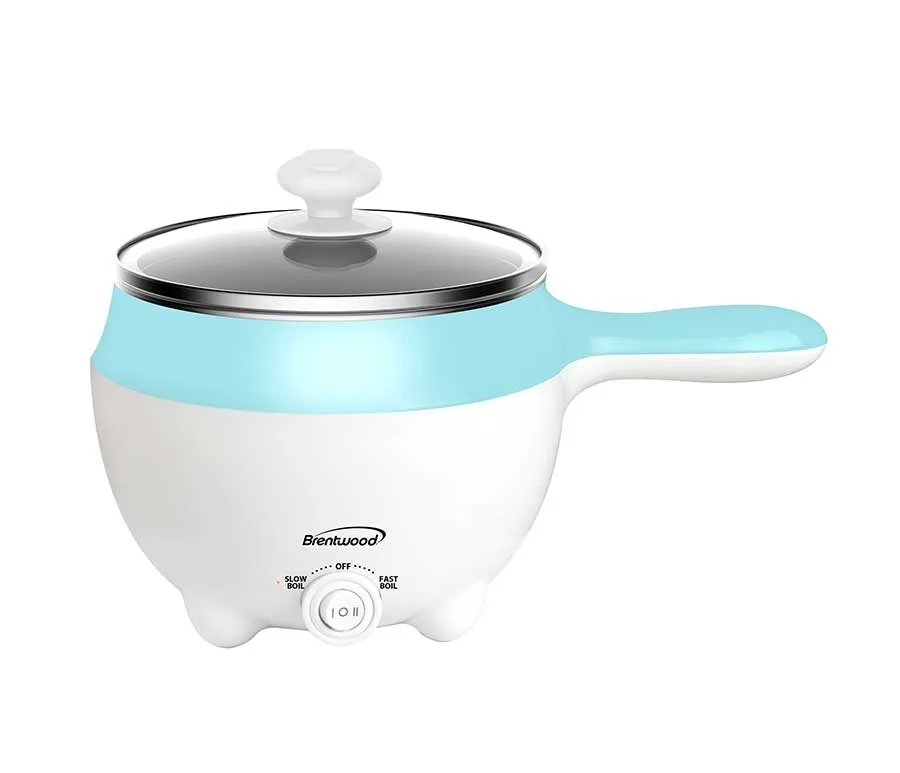 Blue Electric Hot Pot