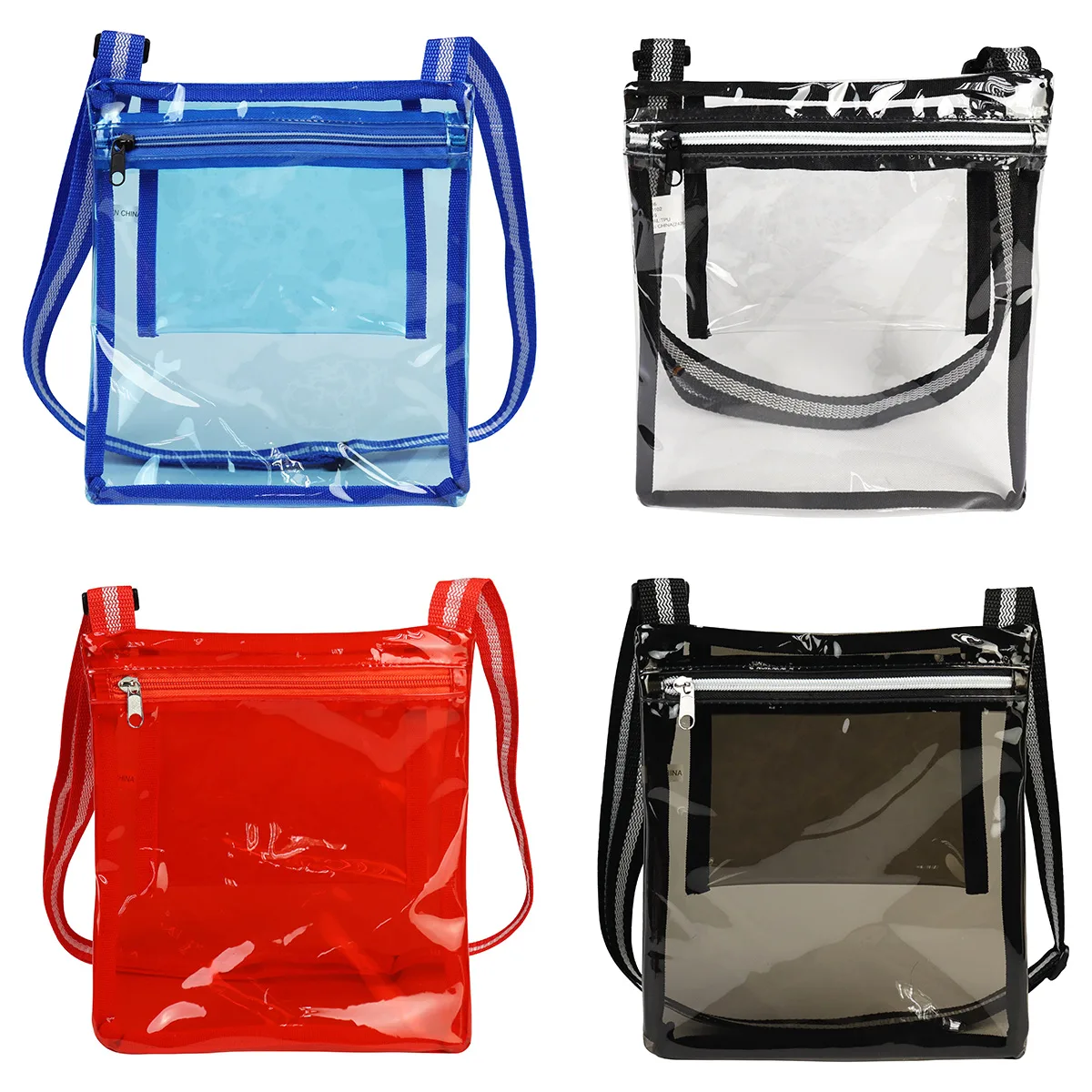 Diamond Clear TPU Satchel view 2