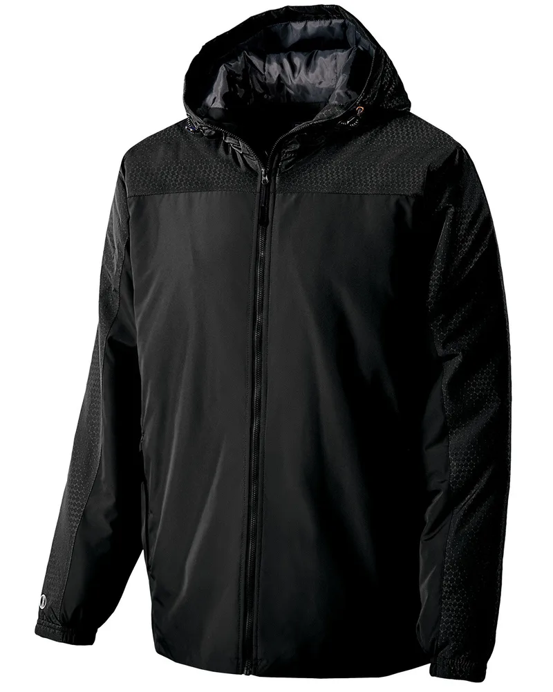 Holloway Adult Polyester Full Zip Bionic Hooded Jacket