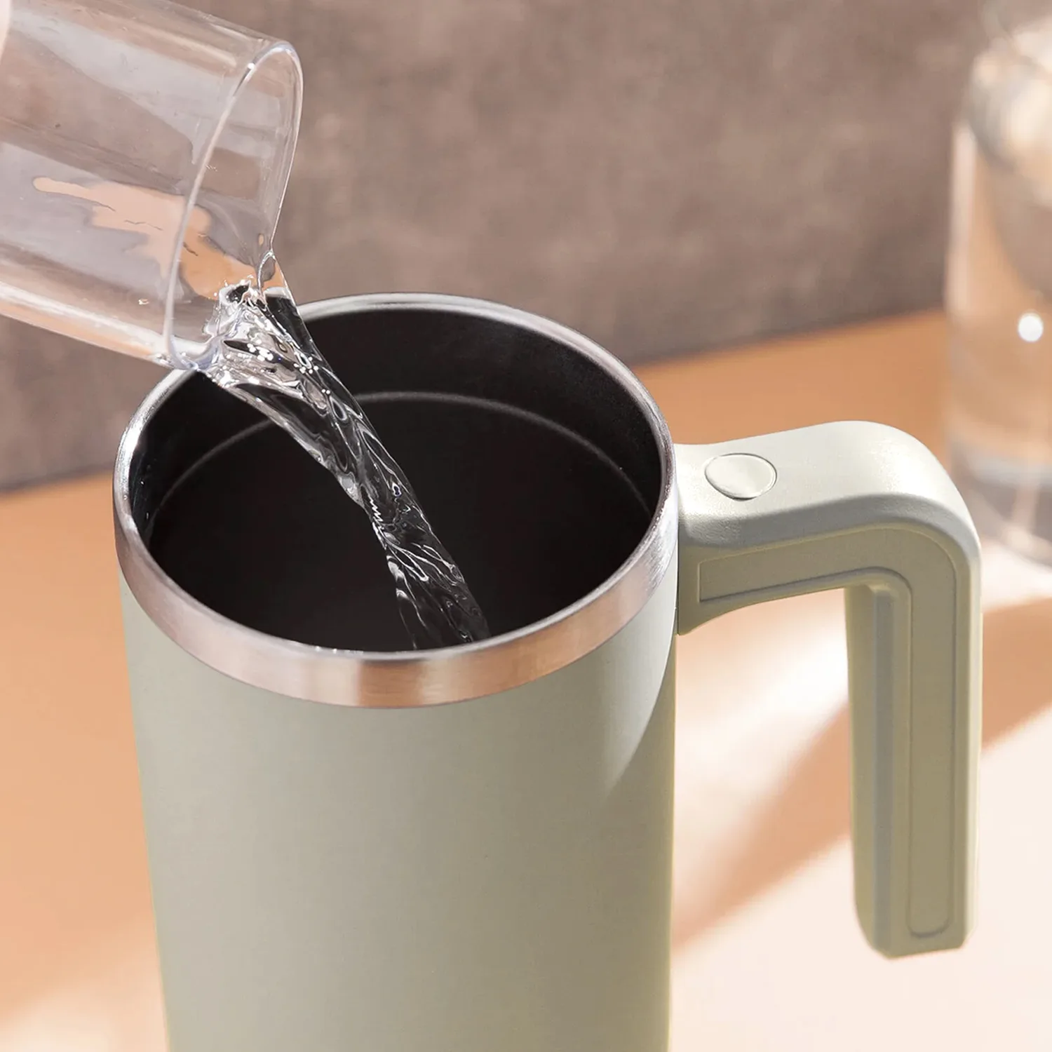 32 oz Hydrapeak® Stainless Steel Insulated Tumbler With Handle and Straw Lid view 4