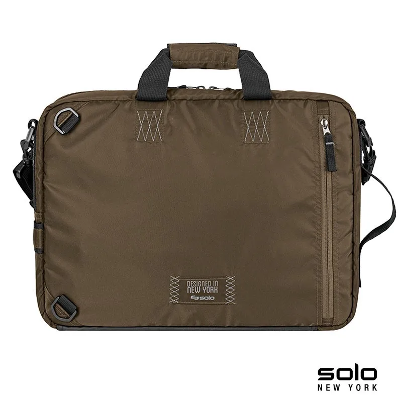 Solo New York Zone Briefcase Backpack Hybrid view 2