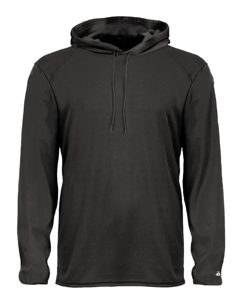 Badger B-Core Hooded Long Sleeve T-Shirt