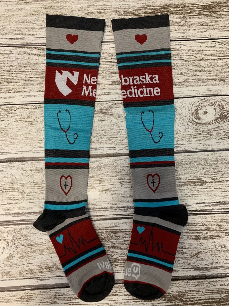 Custom Knitted Compression Sock view 3