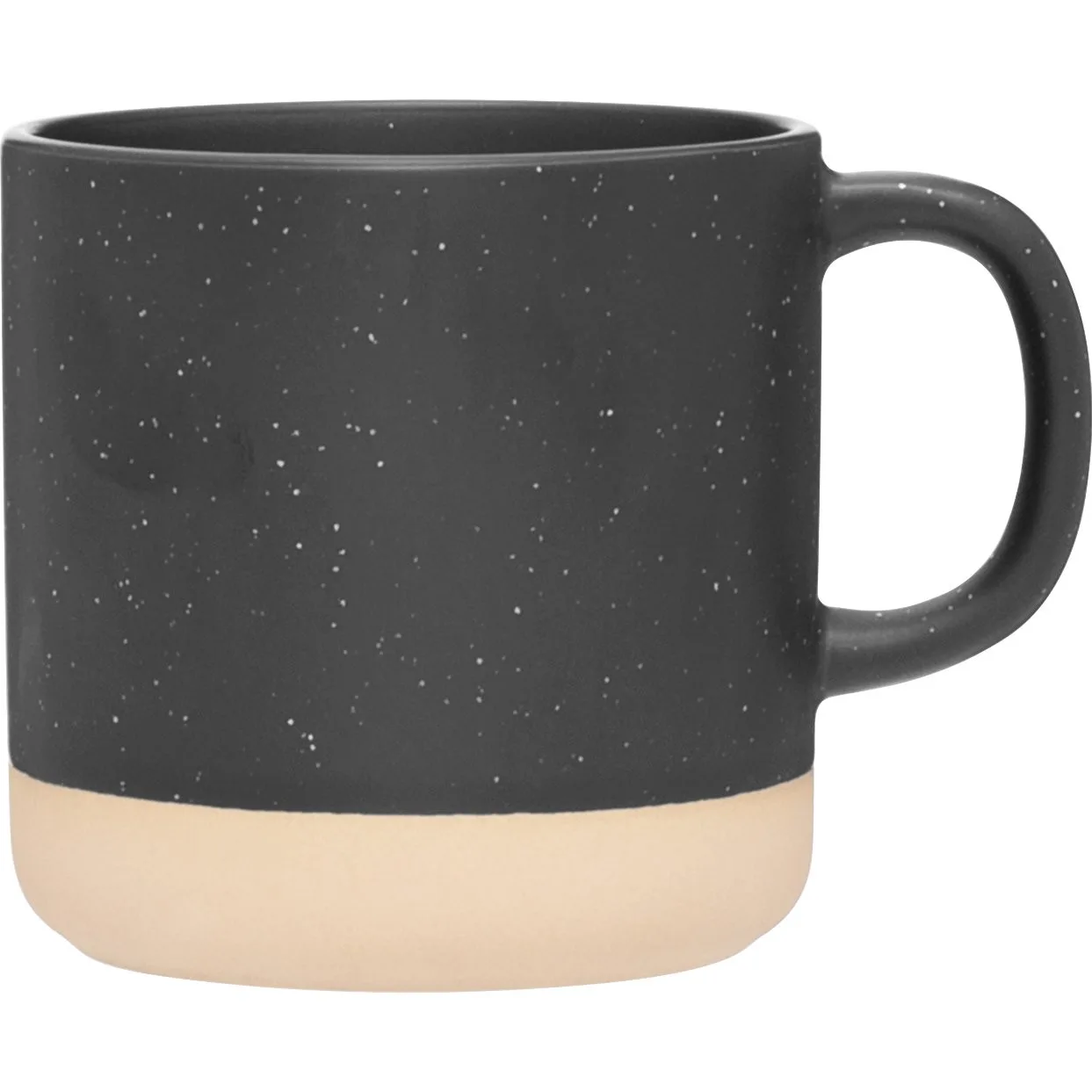11 oz Clay Ceramic Mug (Black) view 2