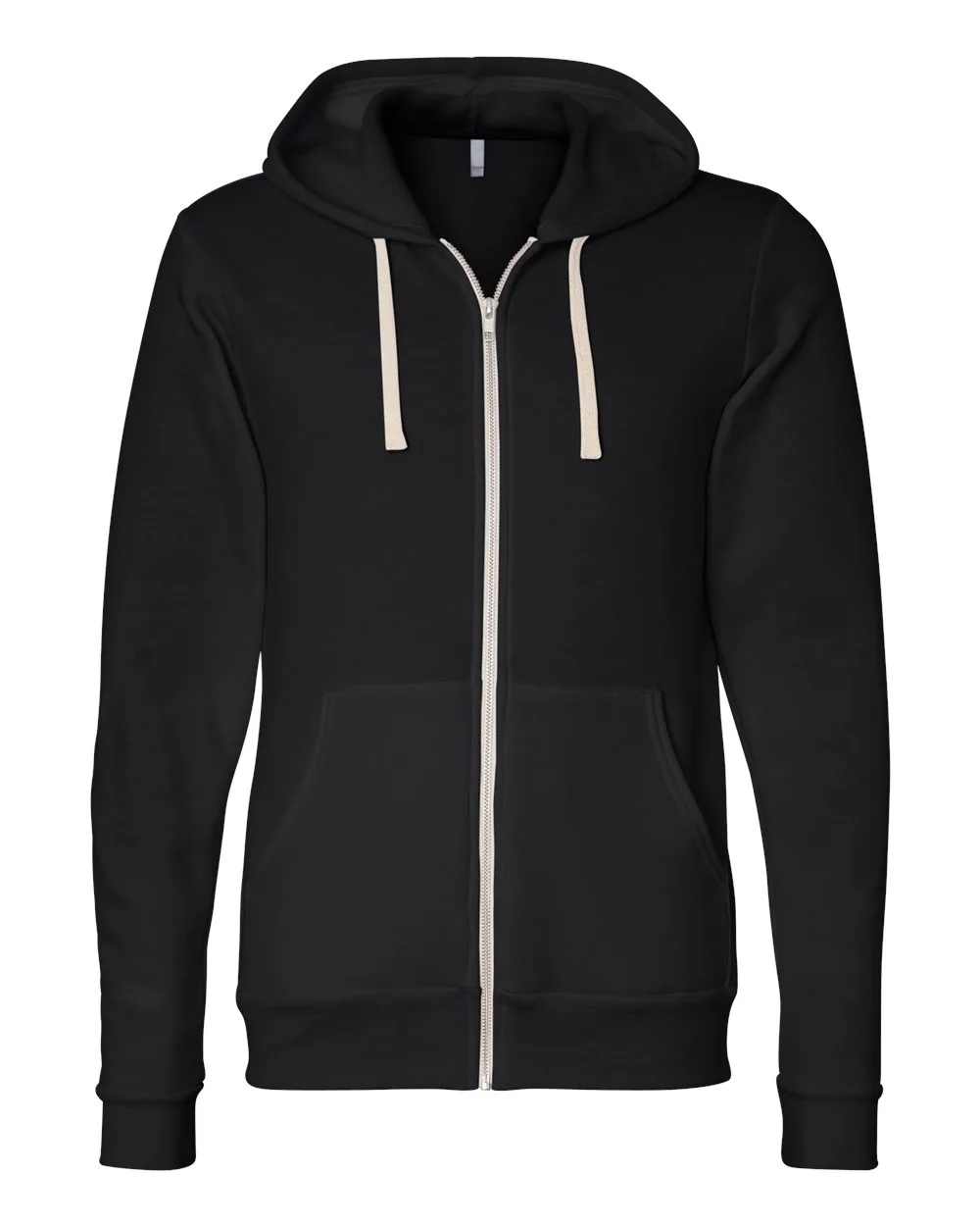 Bella+Canvas® Unisex Triblend Sponge Fleece Full-Zip Hoodie view 4