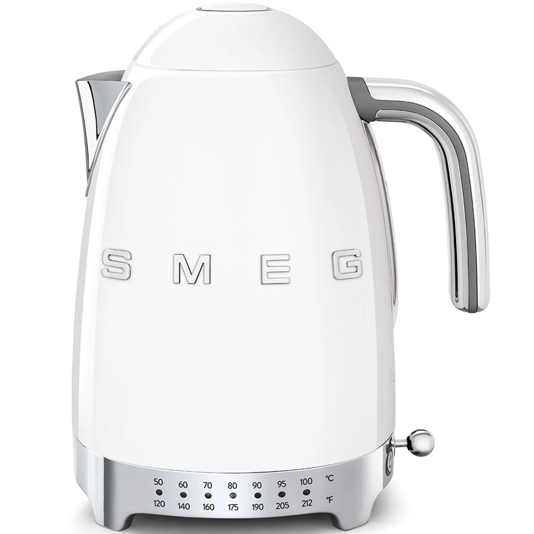 SMEG Variable Temperature Kettle - White Glossy