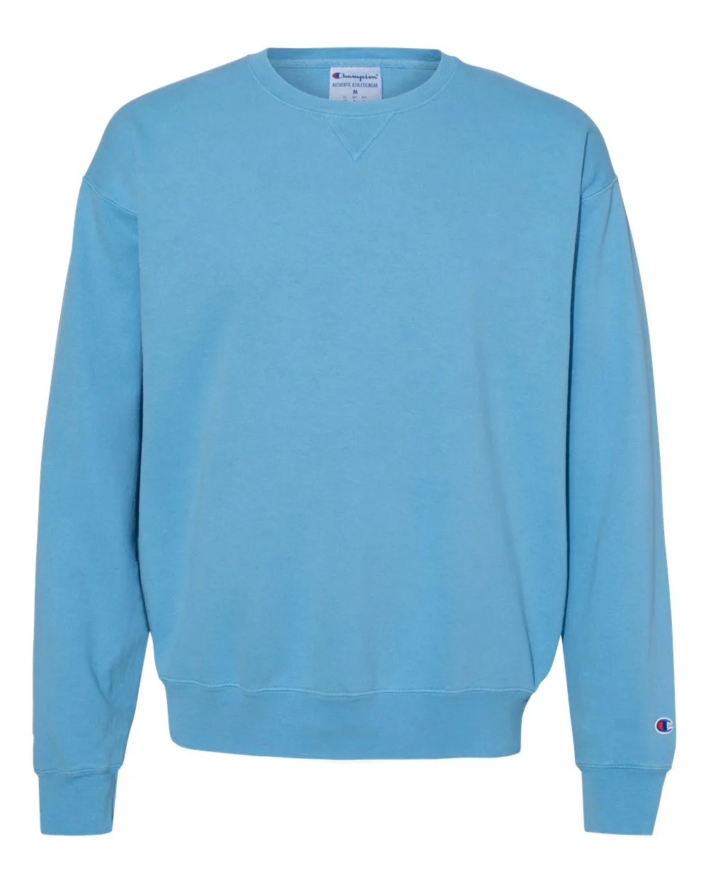 Champion® Garment Dyed Crewneck Sweatshirt view 6