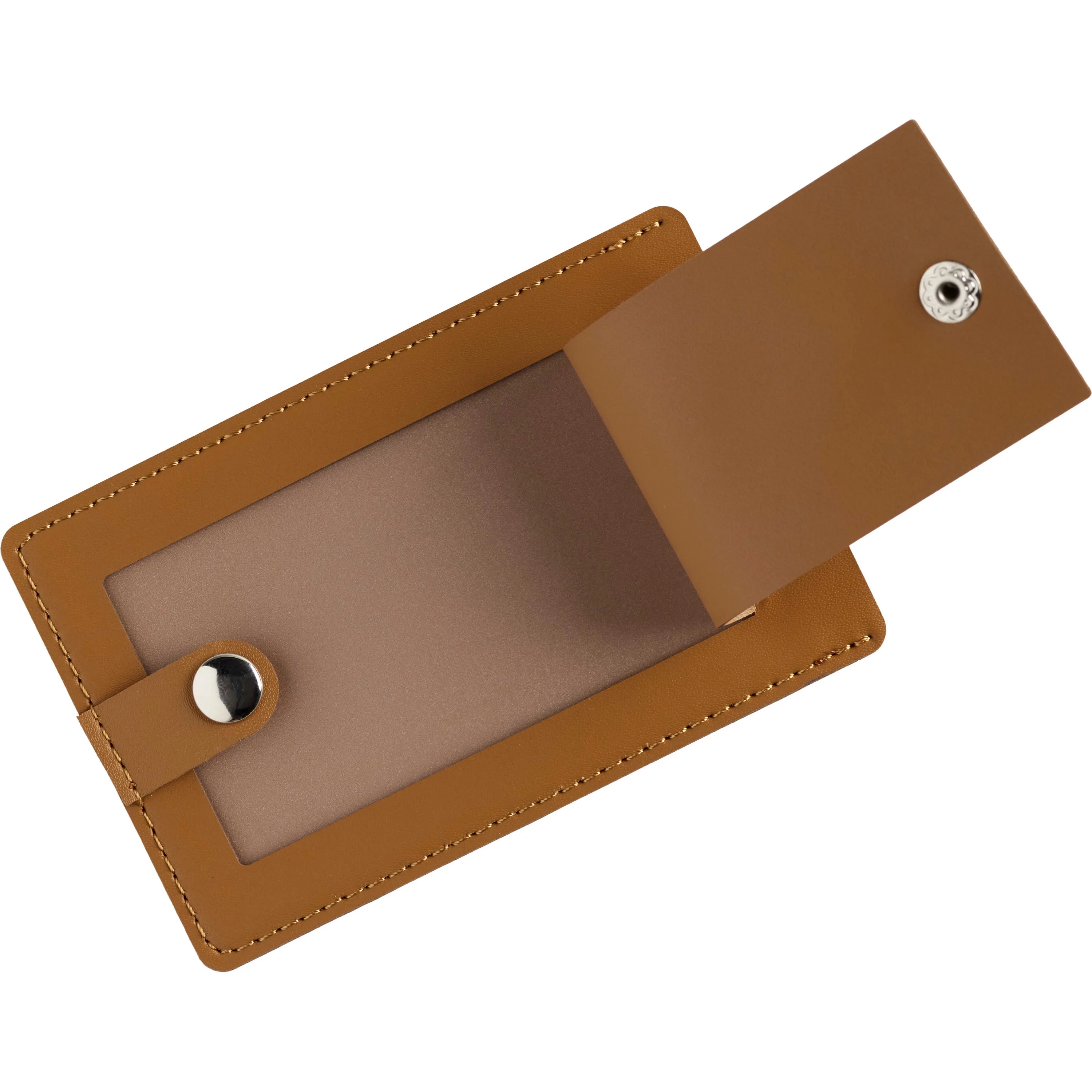 Pineapple Leather Luggage Tag view 2