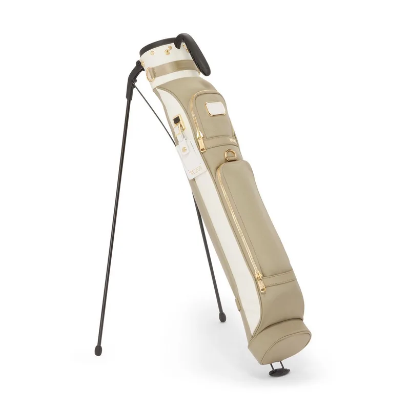 Tumi Alpha Golf Range Bag - Off White/Tan
