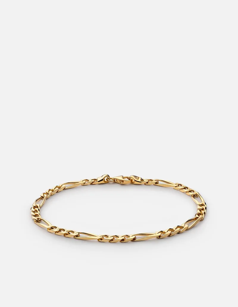 Miansai 3Mm Figaro Chain Bracelet Women'S