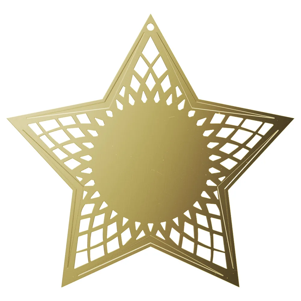 Vibraprint® Star Holiday Ornament (3") view 2