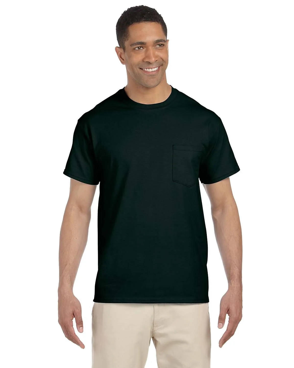 Gildan Adult Ultra Cotton?Pocket T-Shirt view 4