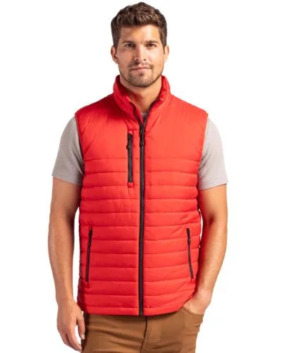Clique Valhalla Full Zip Mens Puffer Vest view 3