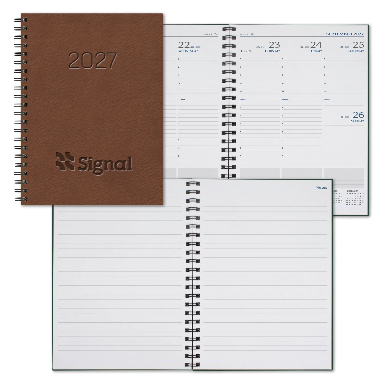 Castelli WireO Tucson Grande XL White Weekly Diary