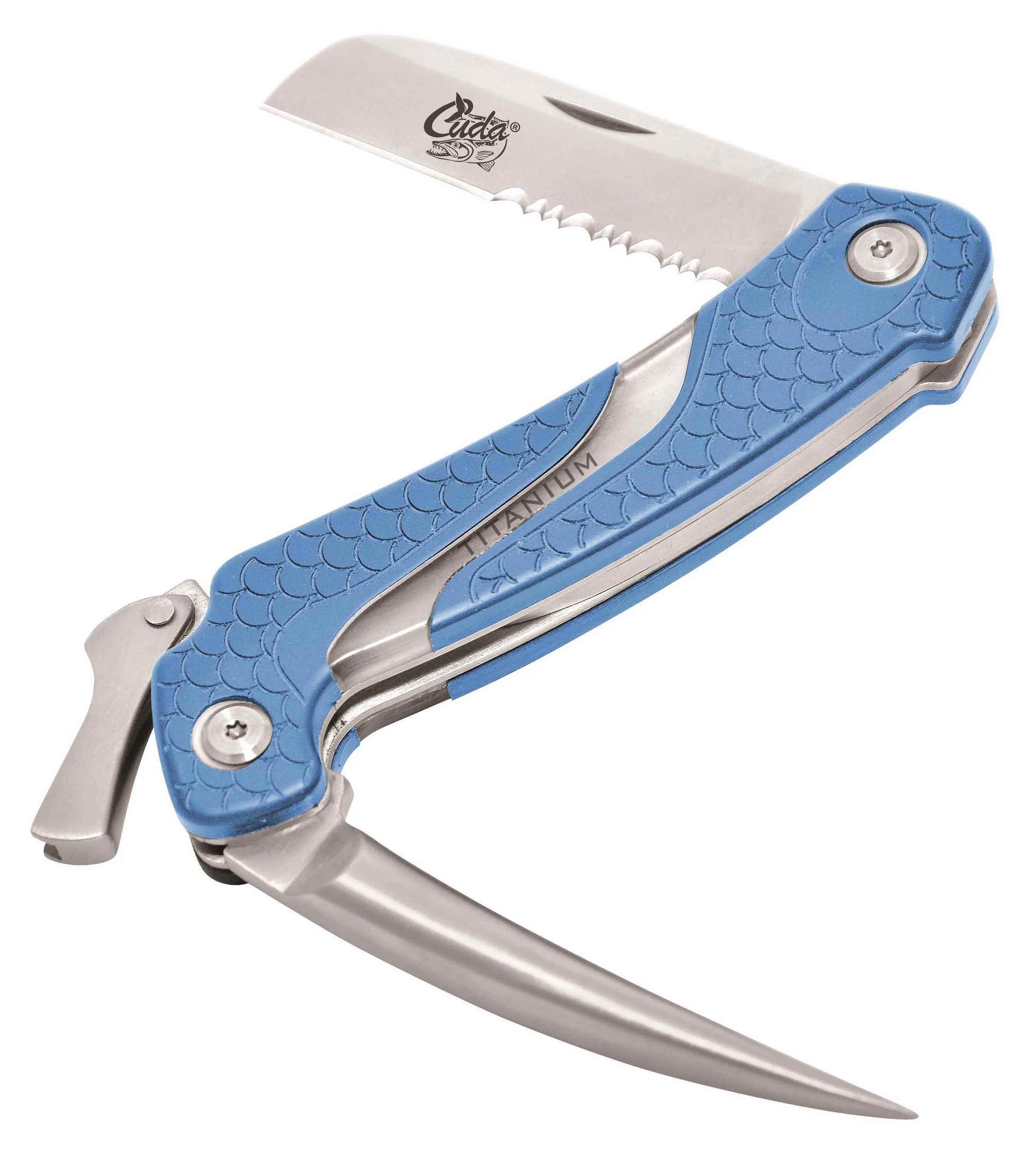 Cuda Marlin Spike Folding Knife