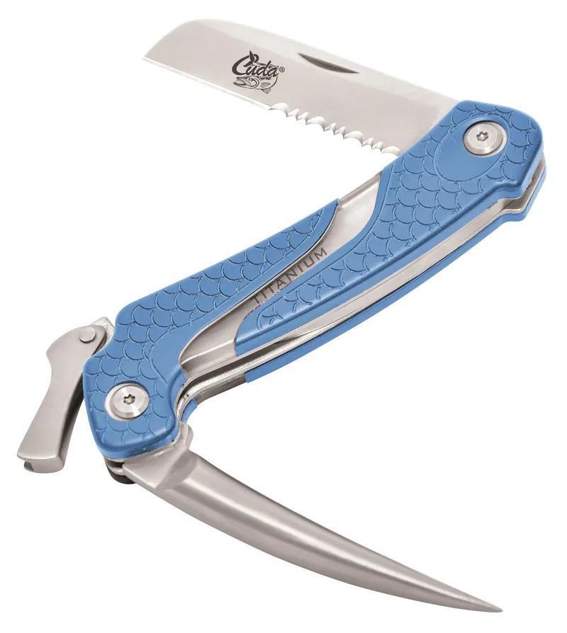Cuda Marlin Spike Folding Knife