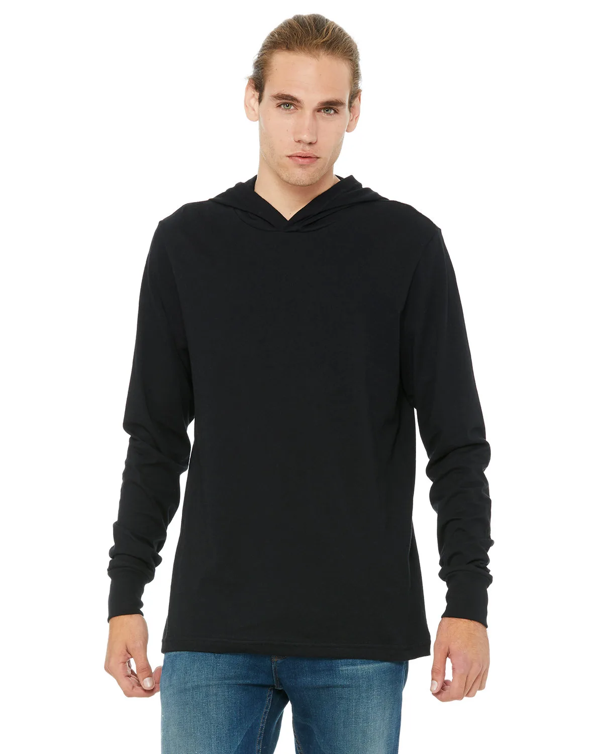 BELLA+CANVAS Unisex Jersey Long-Sleeve Hoodie