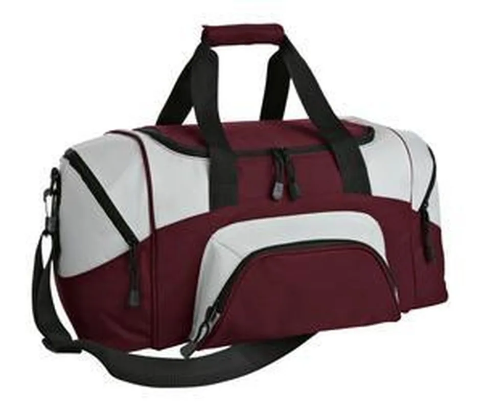 Port Authority® - Small Colorblock Sport Duffel.