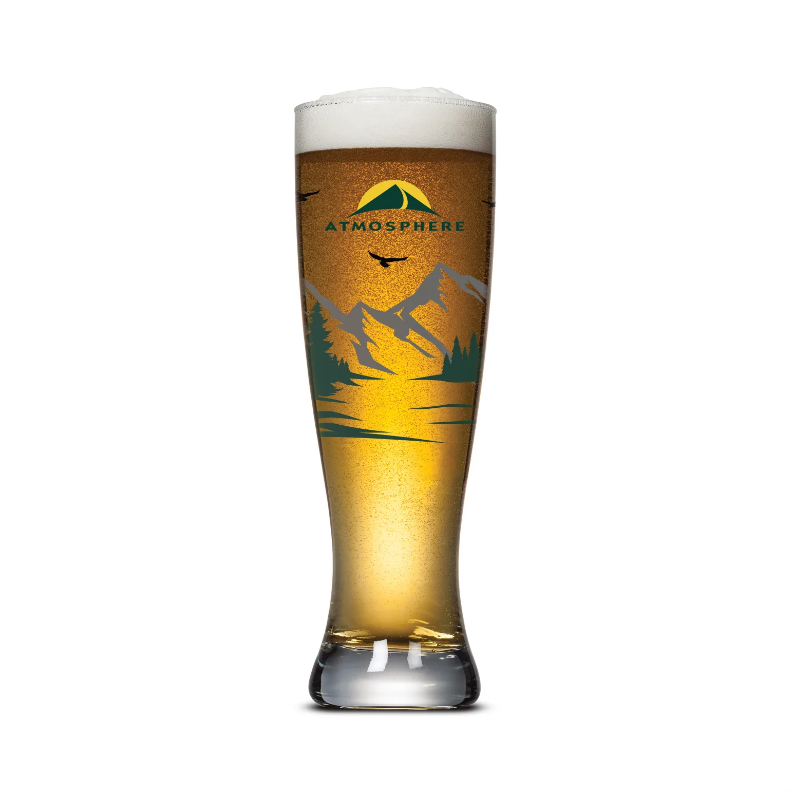 Glass Only, VividPrint™ Full Wrap, 16 oz
