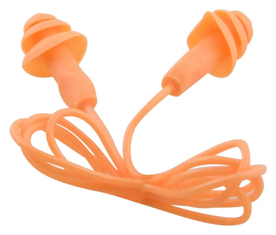 White/Silver Blank Earplugs
