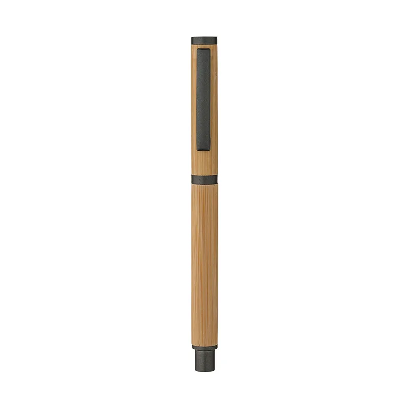 Hana Bamboo Cap-Off Ballpoint Pen view 2