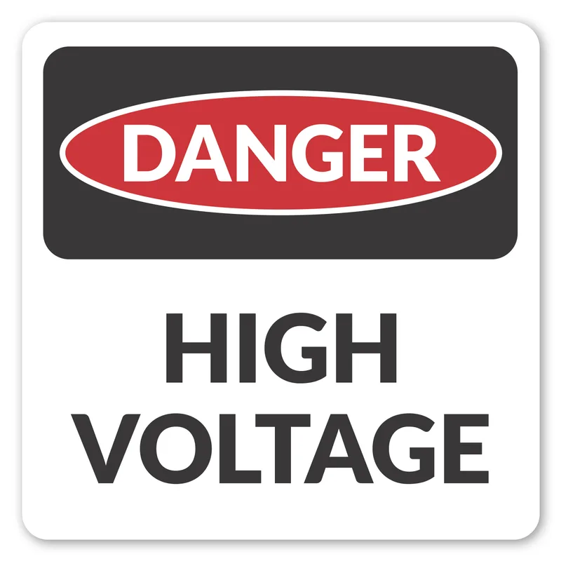 2.5 X 2.5" Sq Label