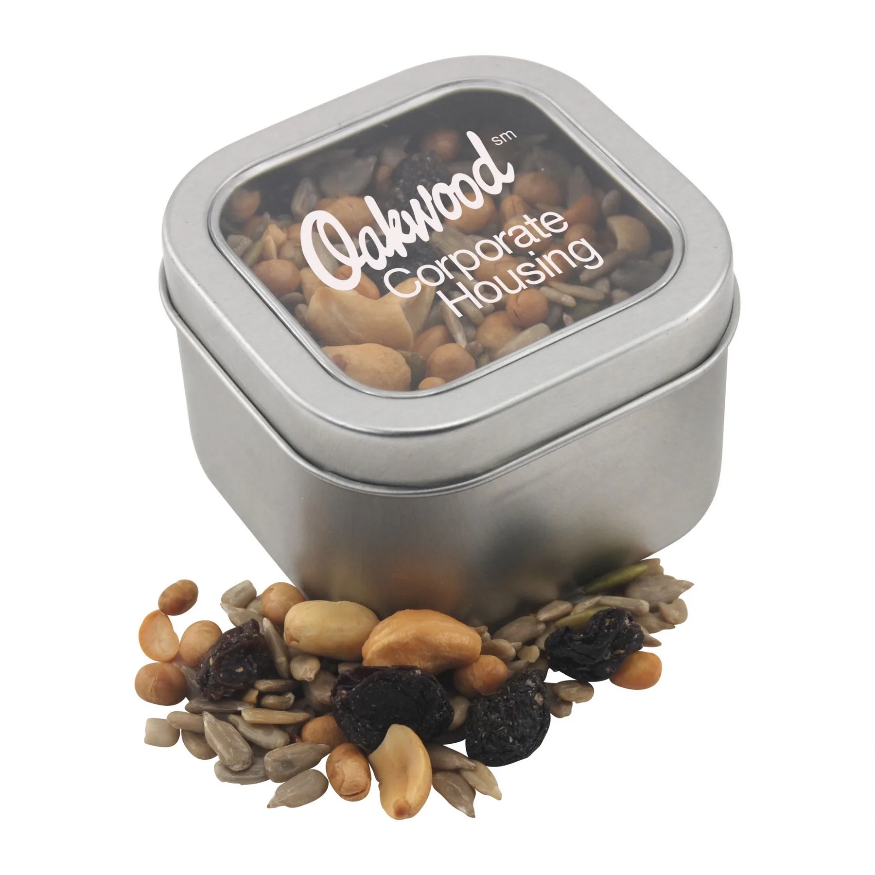 Window Tin w/Trail Mix