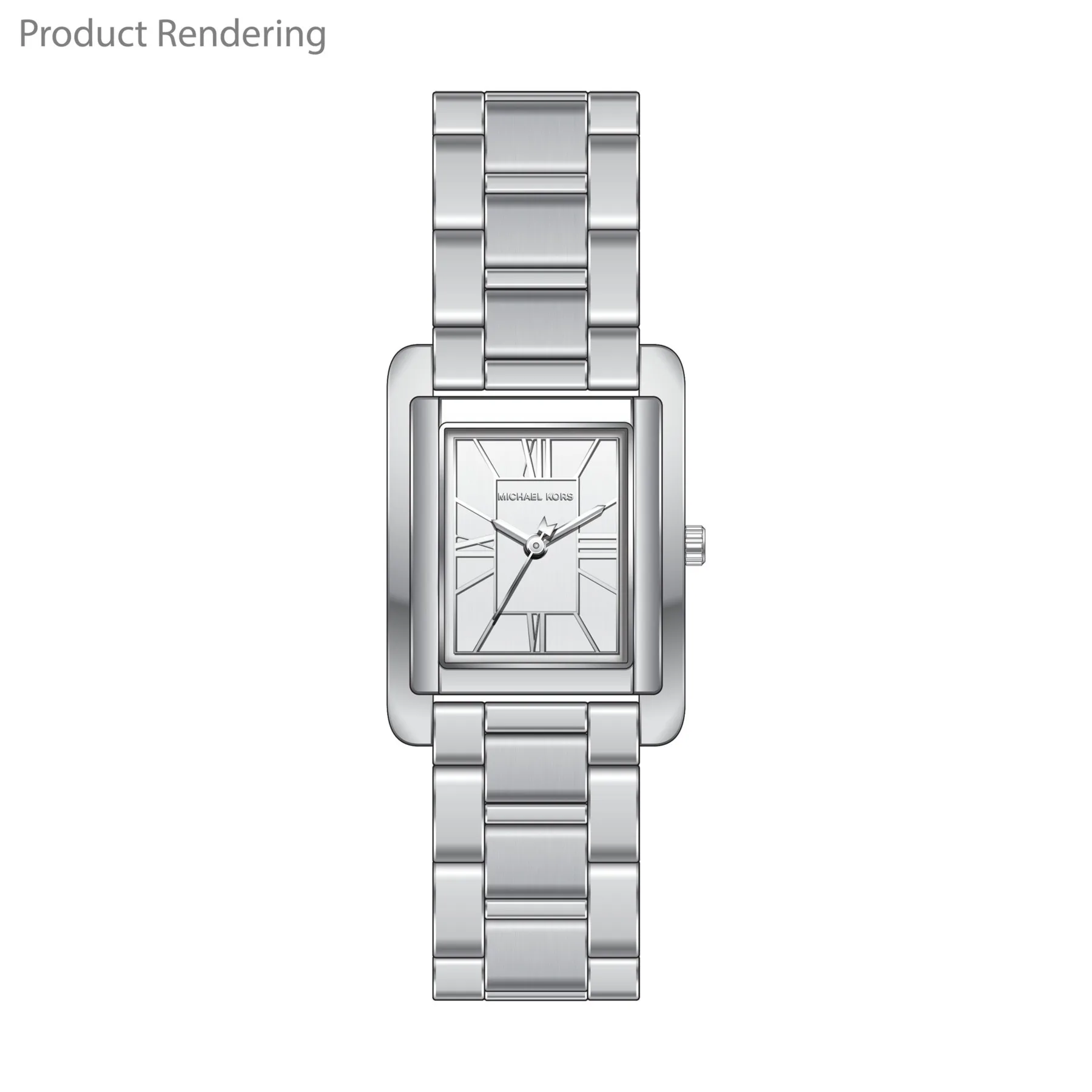 Michael Kors Women's Essex Silver-Tone Watch