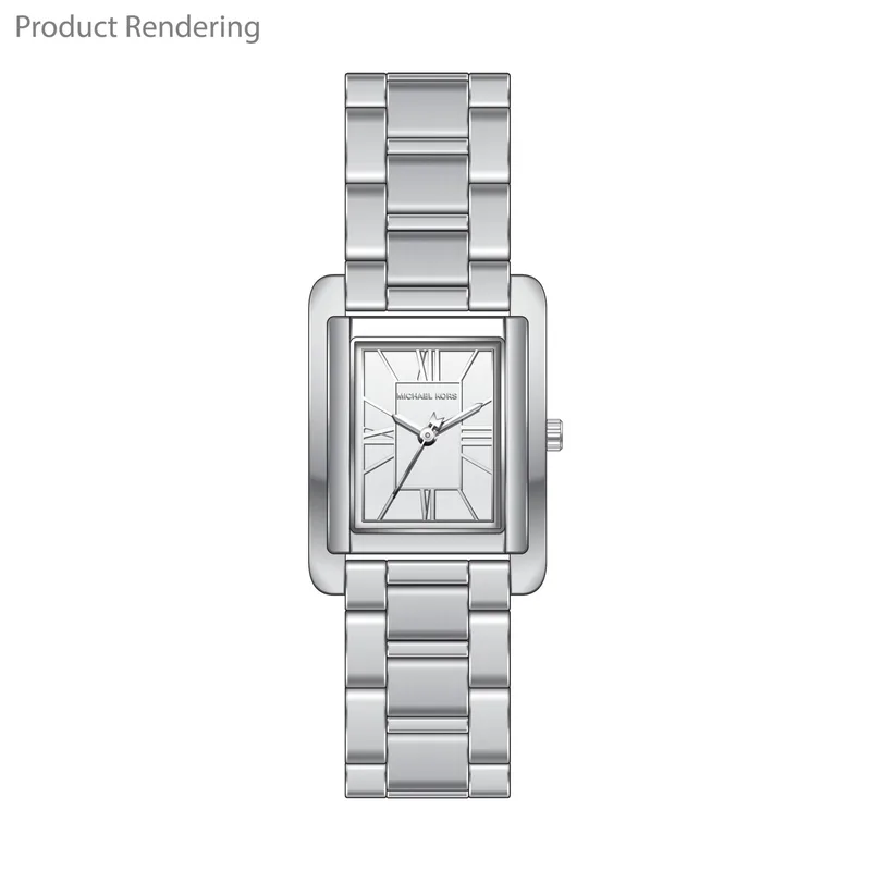 Michael Kors Women's Essex Silver-Tone Watch