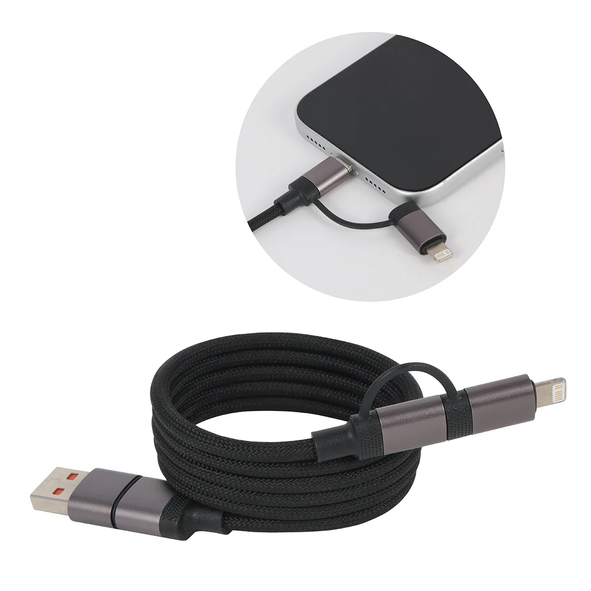 Vector 4-in-1 60W PD 39" MagSnap Charging Cable view 2