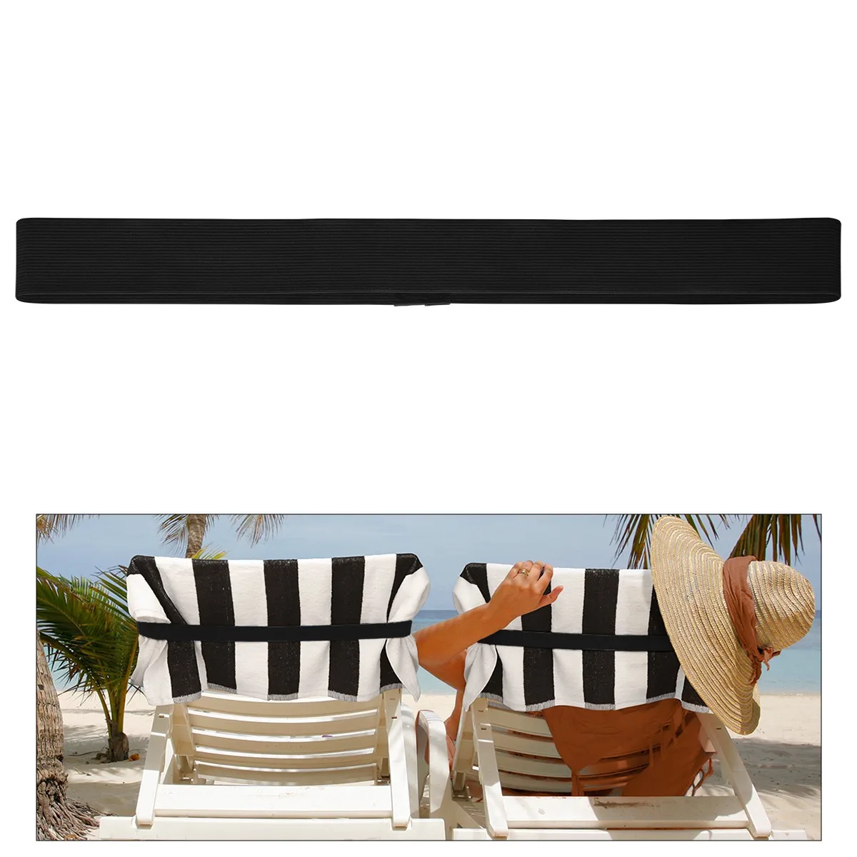 Chair Band Towel Holder view 3