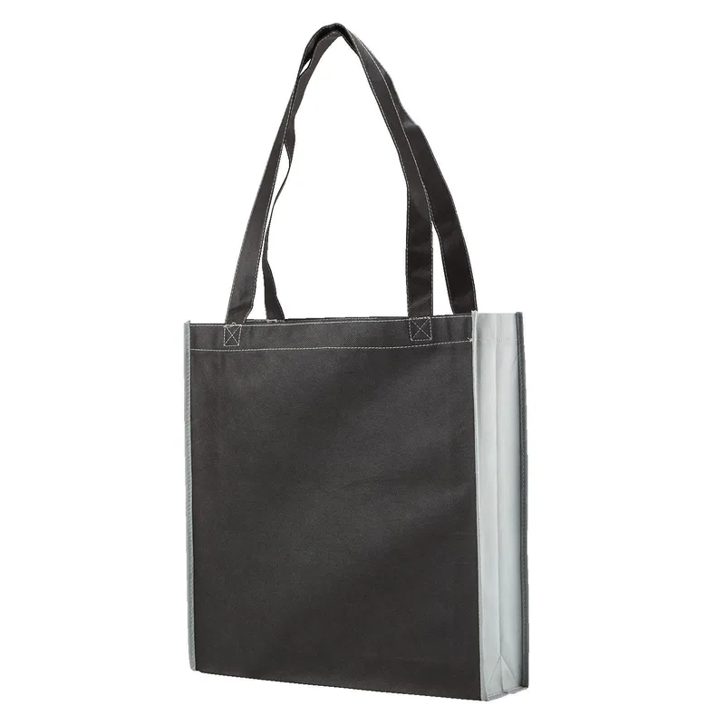 Two-Tone Non-Woven Convention Tote Bag view 2