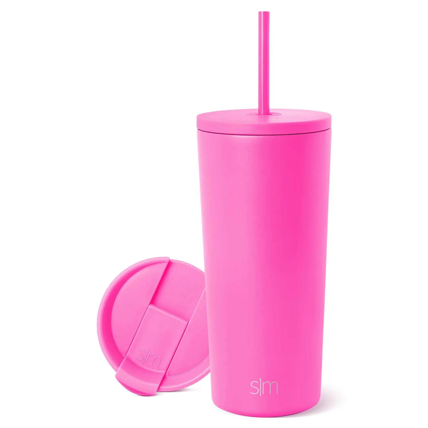20 oz Simple Modern® Stainless Steel Double-Walled Insulated Classic Tumbler w/ Straw Lid view 7