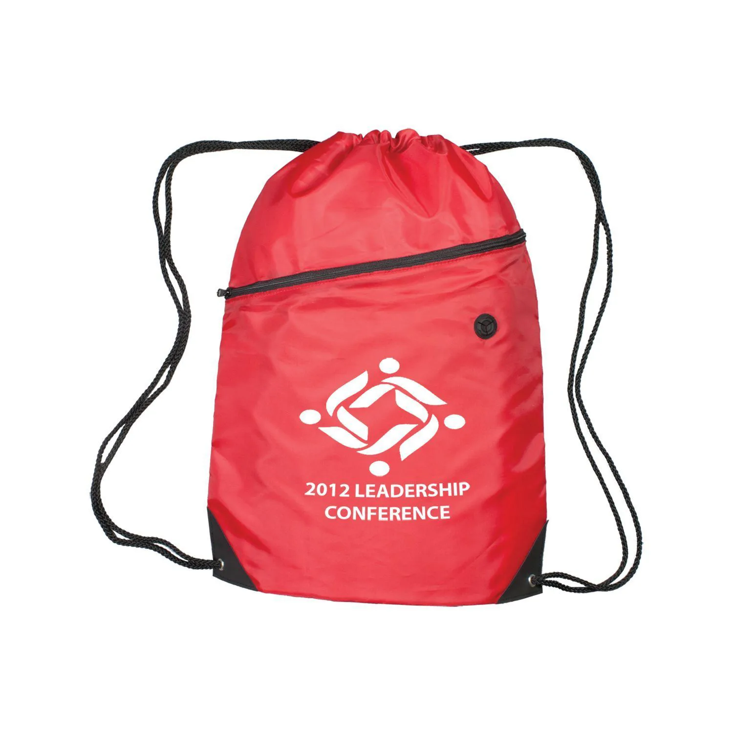 Zippered Sling Bag W/Grommet view 6