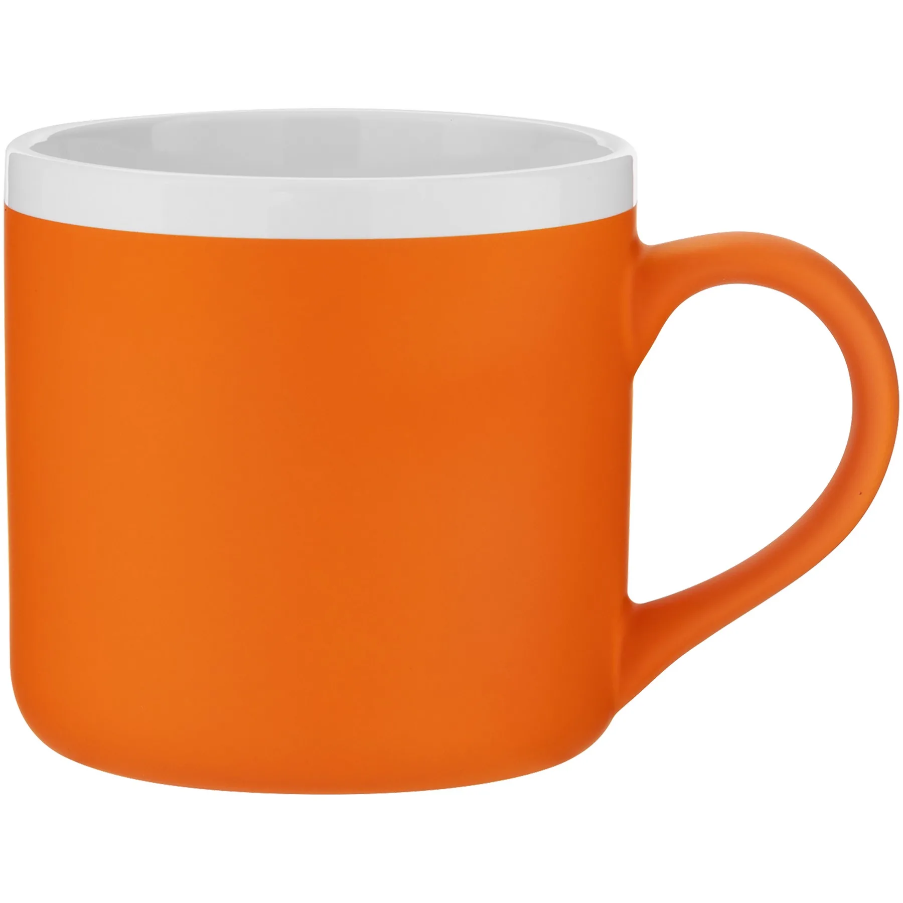 12 oz Elara Ceramic Mug (Orange) view 2
