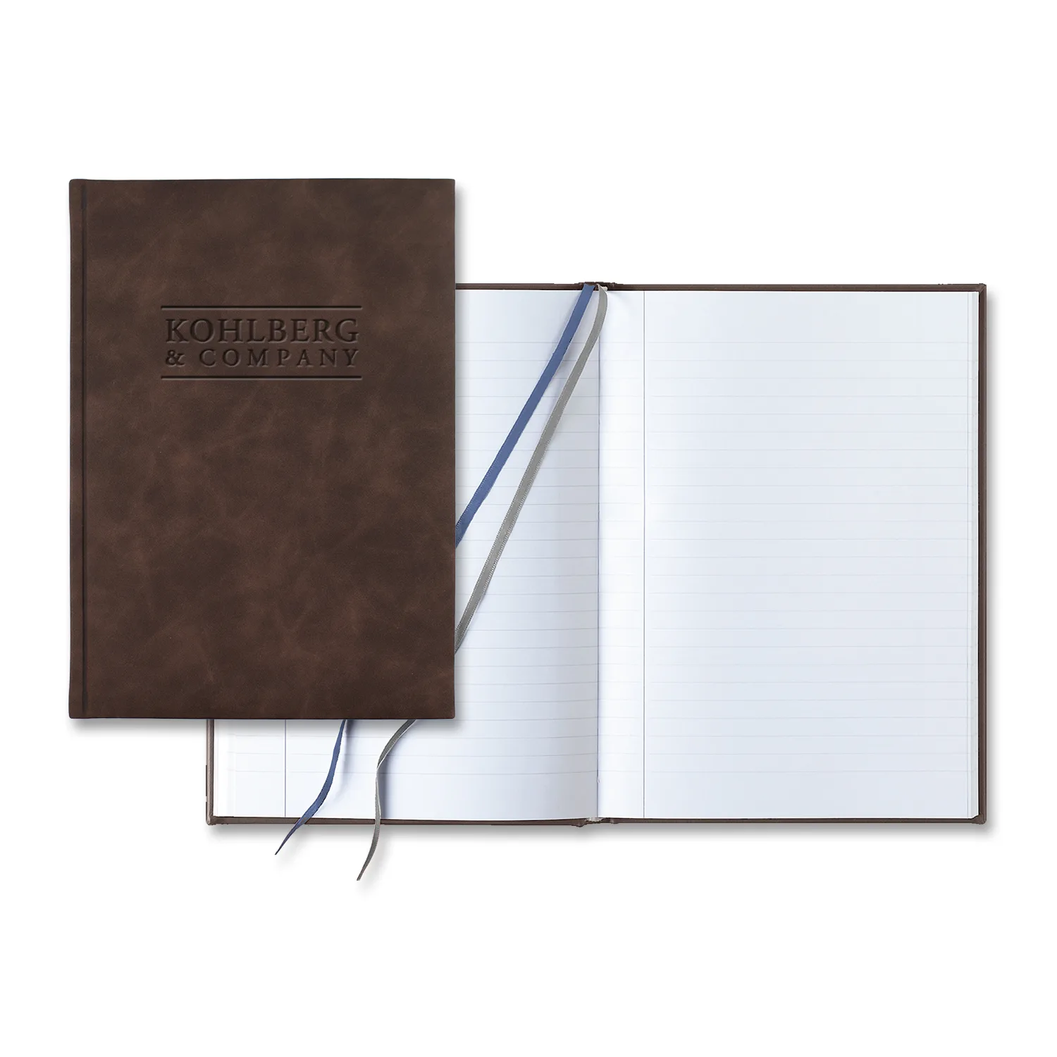 Castelli Chia Slim Grande Lined White Page Journal view 3
