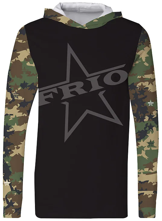 Long Sleeve Hoodie Cut & Sew