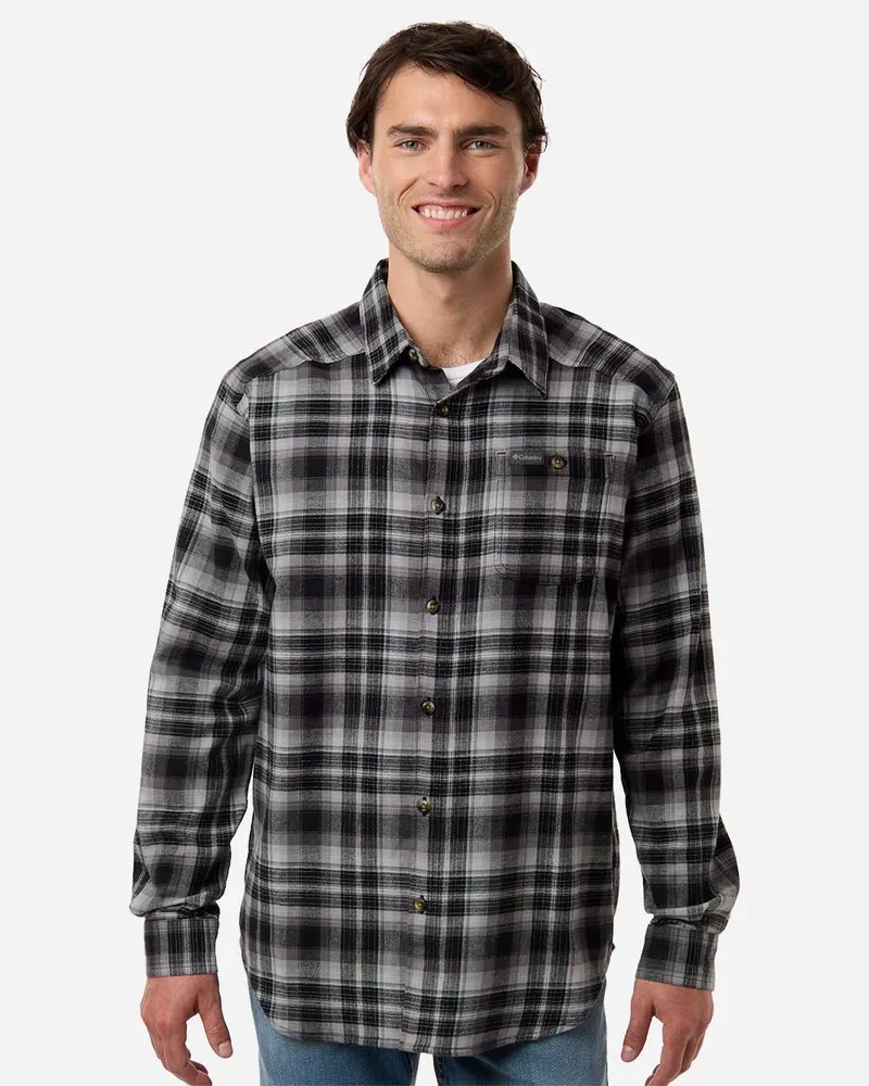 Columbia® Men's Cornell Woods™ Flannel Shirt view 2
