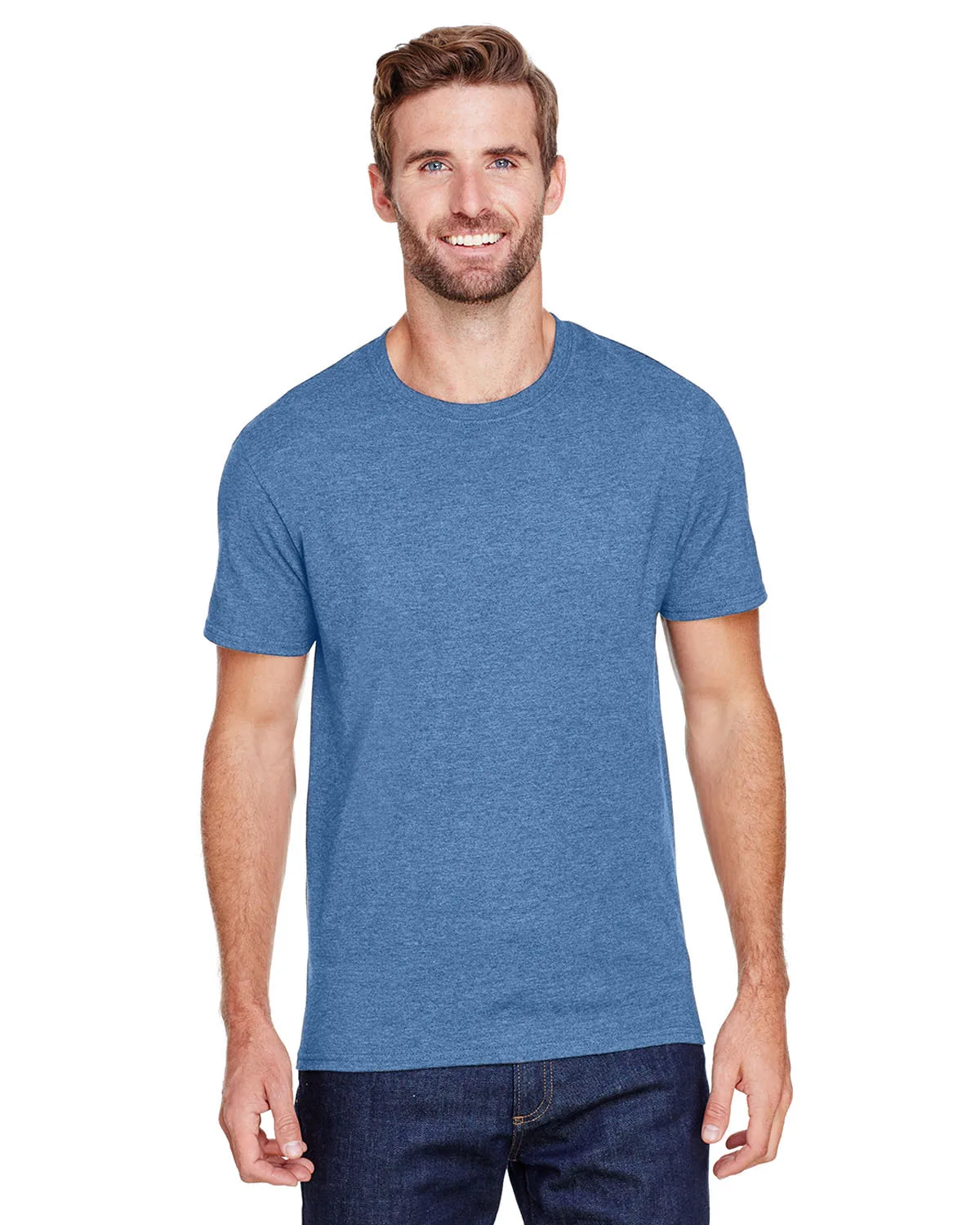 Jerzees Adult Premium Blend Ring-Spun T-Shirt view 7