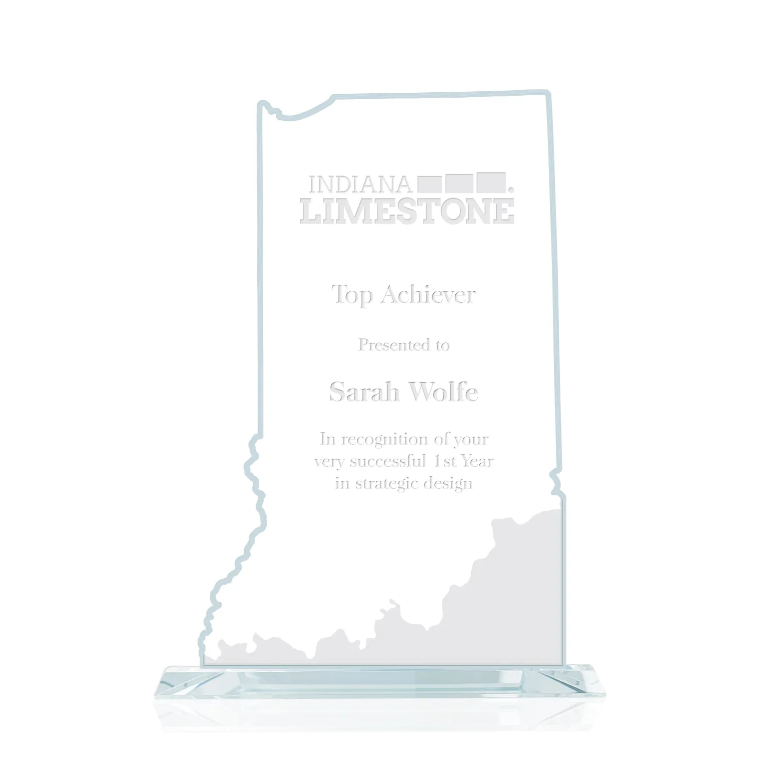 State Map Award -  Indiana
