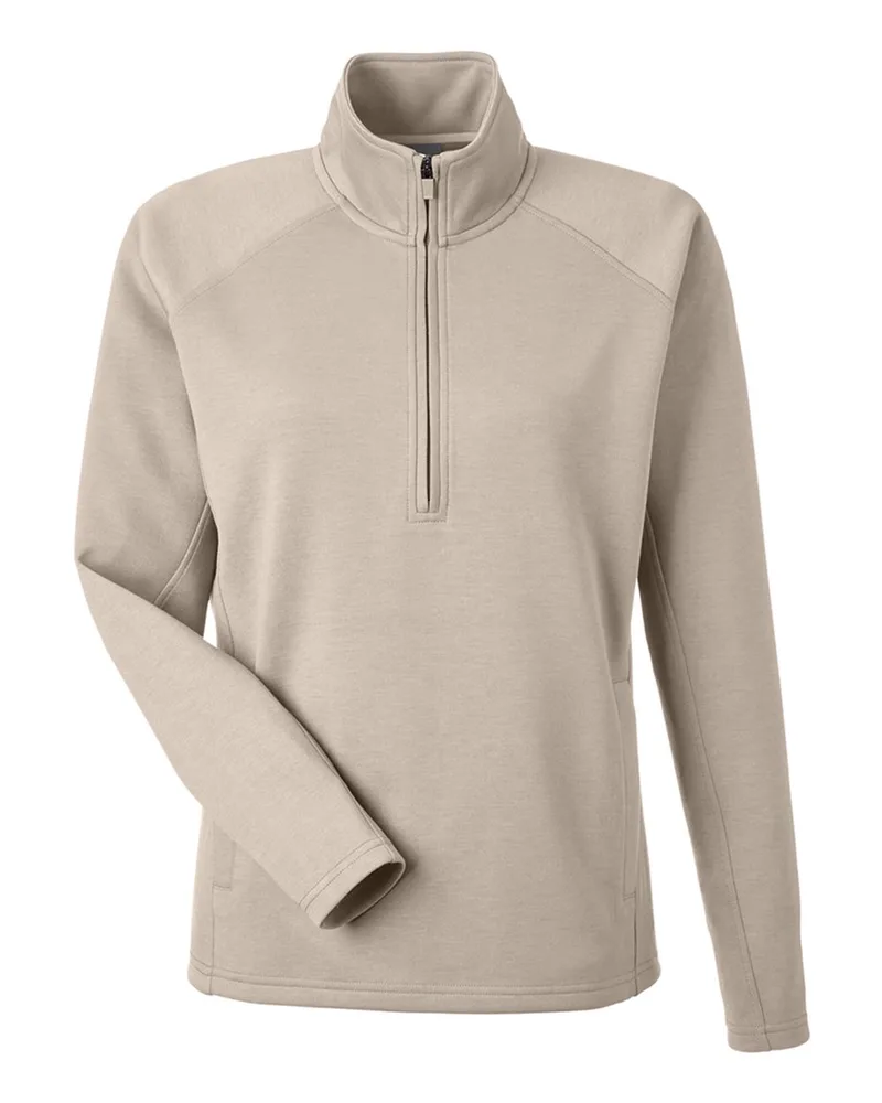 J. America® Women's Apex Fleece Quarter-Zip Pullover view 3