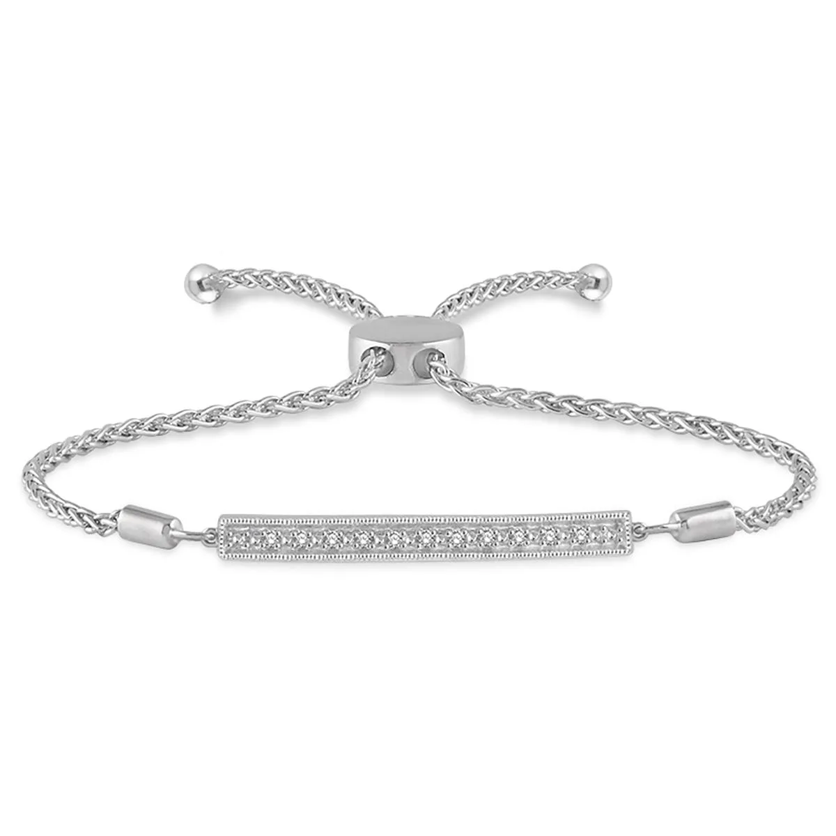 Jilco Inc Diamond Bar Bracelet