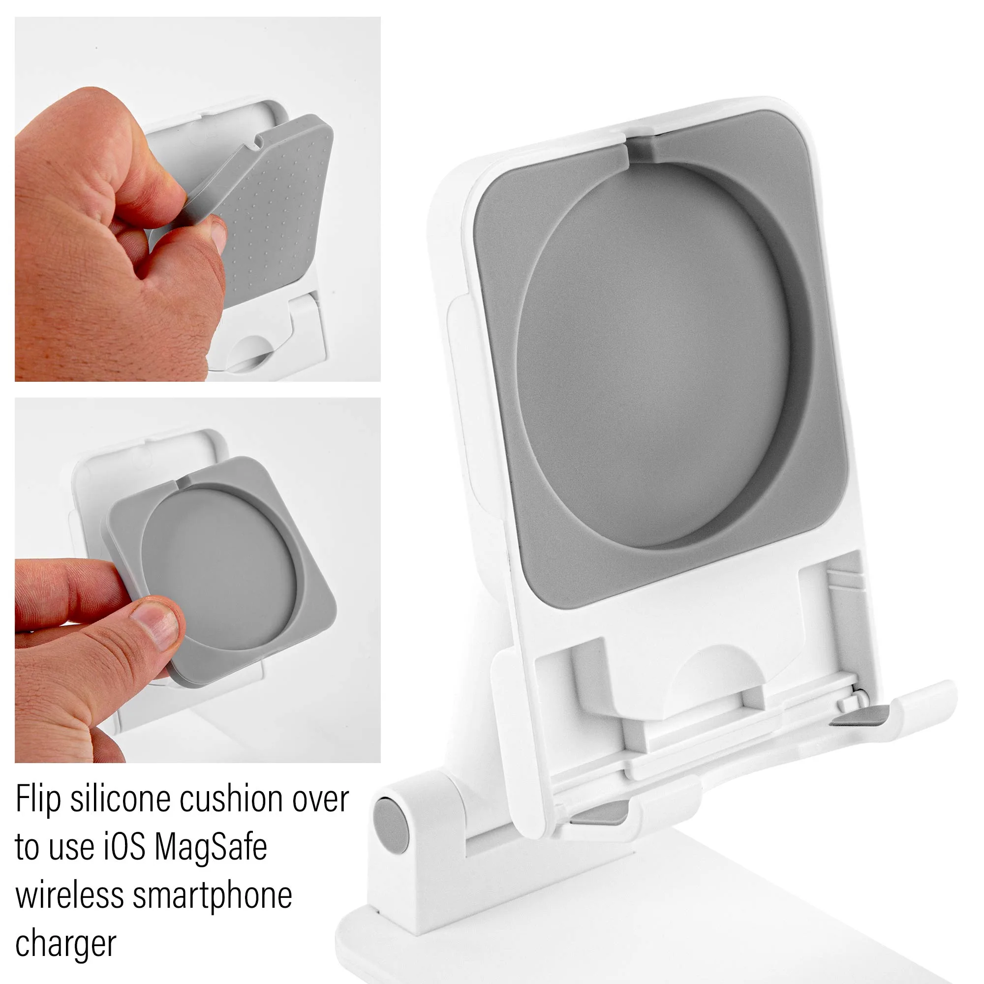 White Blank Silicone Cushion