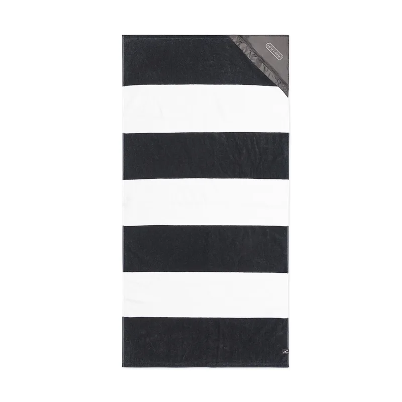 Slowtide® Pocket Beach Towel - Porto Black