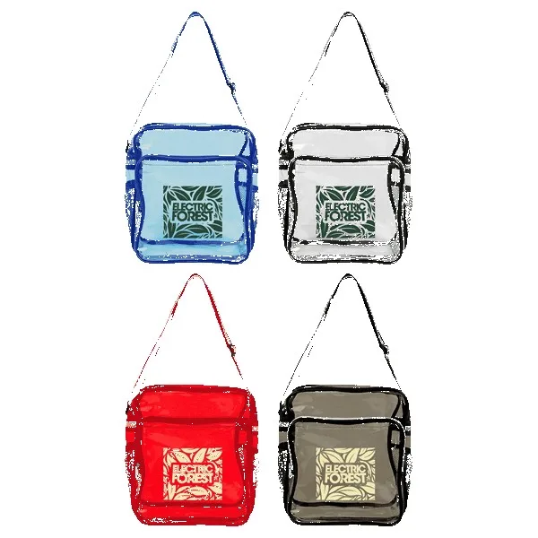 New Orleans Clear Commuter Crossbody